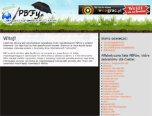 Tablet Screenshot of pbfy.pl